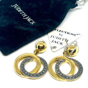 Judith Jack Reflrctions Earrings NWT